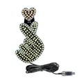 thumbnail image 1 of Car Triangle Window Heart Light, Car Mounted Heart Light, Usb Creative Neon Glowing Ambient Light, Universal, 1 of 8