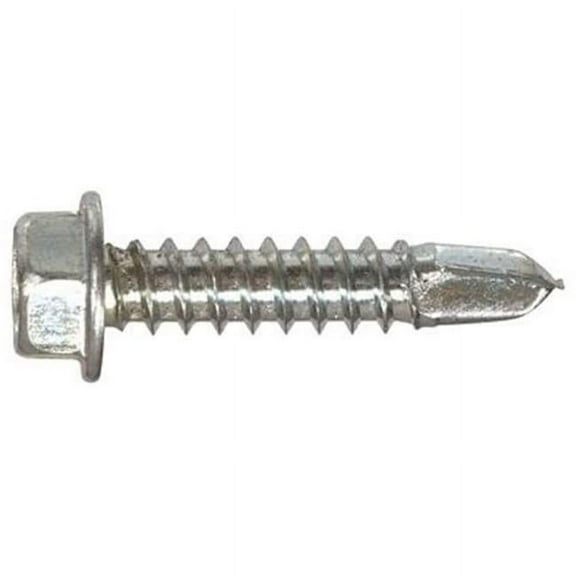Hillman Fasteners 47226 0.25-14 x 1.5 in. Hex Head Self Drilling Screw