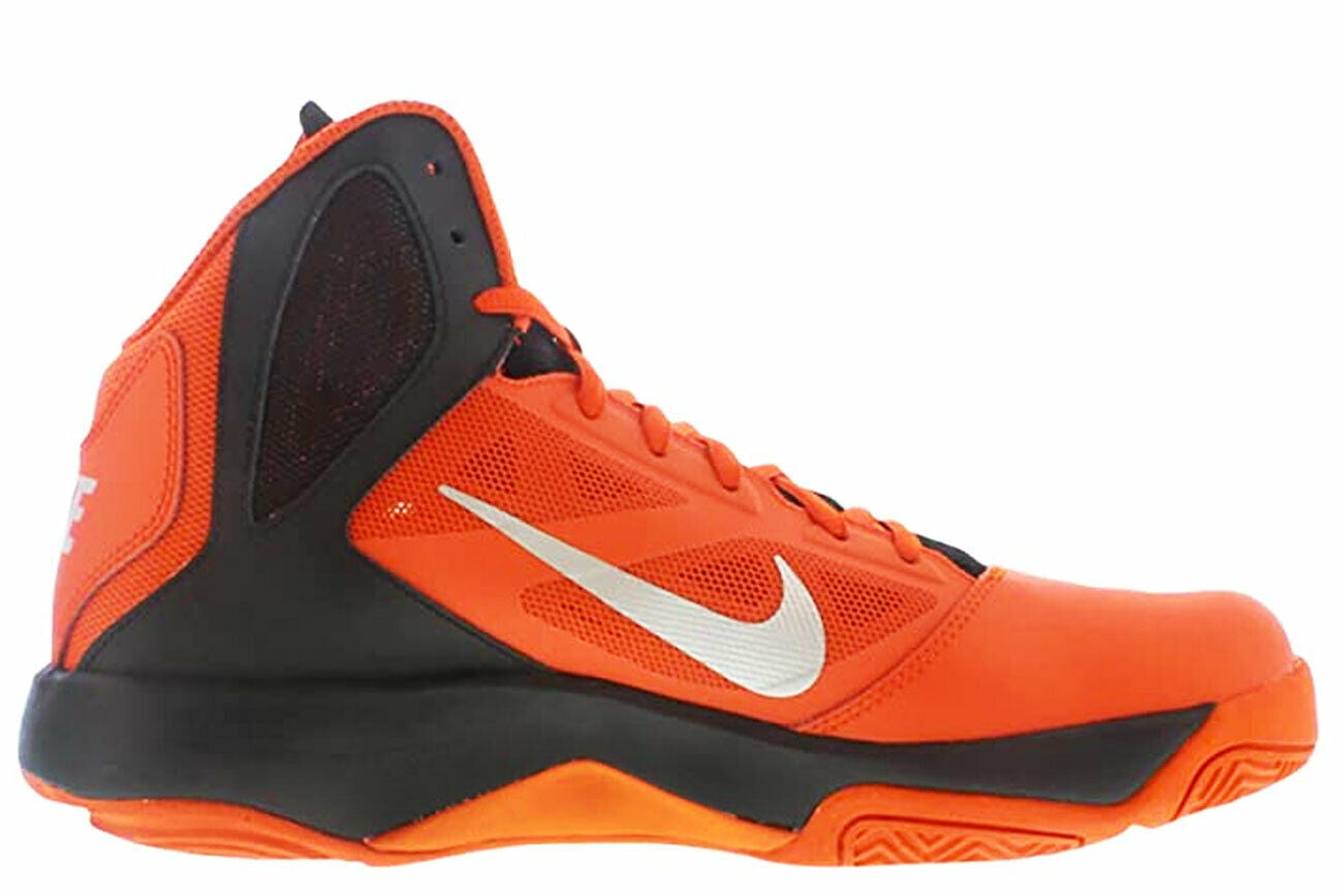 desagüe evaporación Oral Nike Dual Fusion BB II 610202 800 Orange Men's Basketball Shoes -  Walmart.com
