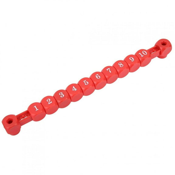 YLSHRF Mini Scoreboard, Multi Function Plastic Billiard Score Board, Easy To Identify Wear Resistant Blue Red Games For Sports