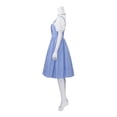 thumbnail image 3 of Light Blue Plaid Princess Dress - Cute Style Dress for Stage Performance, 3 of 6