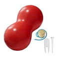thumbnail image 4 of Ethern Balance Ball, Exercise Ball with Pump, Made of Robust PVC, for Core Training for Red, 4 of 9