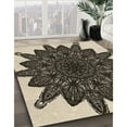 thumbnail image 3 of Ahgly Company Machine Washable Indoor Rectangle Transitional Midnight Gray Area Rugs, 8' x 10', 3 of 7