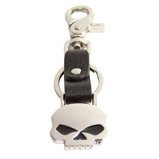 HarleyDavidson Willie G Skull Medallion Bottle Opener Key Fob