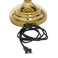 thumbnail image 5 of DecMode 27" Gold Table Lamp with White Fabric Shade, 5 of 8