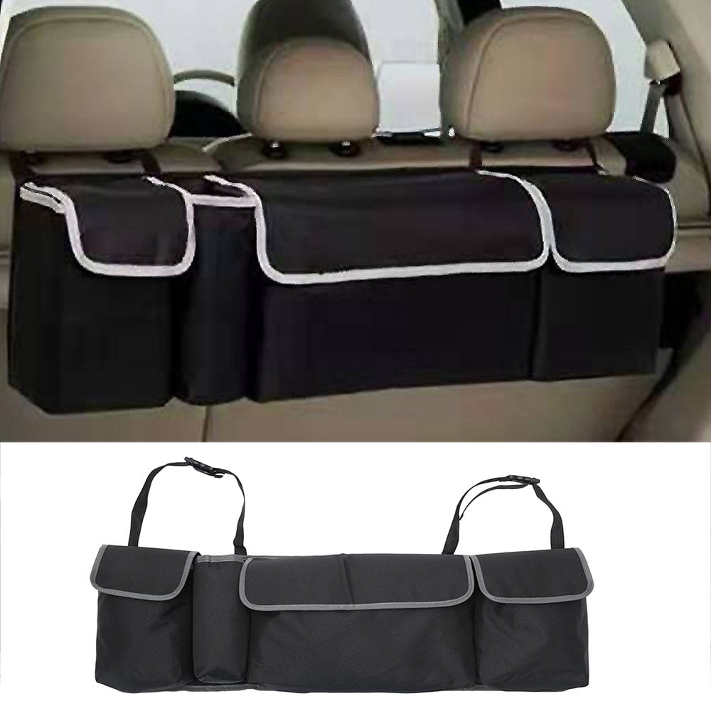 Backseat Trunk Organizer for SUV & Car Hanging Organizer Foldable Cargo