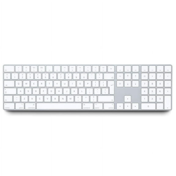 Restored Apple Magic Keyboard with Numeric Keypad A1843 MQ052LL/A - US English - Silver Refurbished