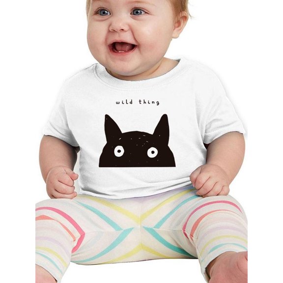 Cute Little Wild Thing. T-Shirt Infant -Image by Shutterstock, 24 Months