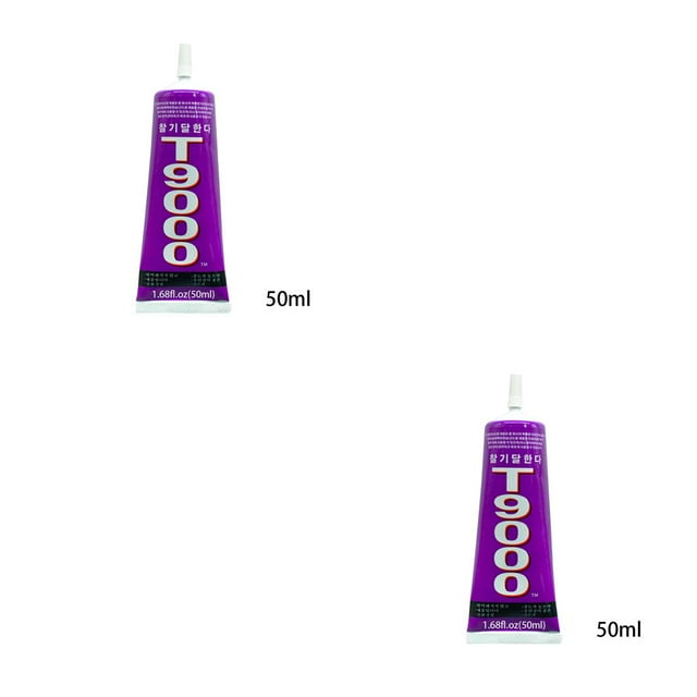 Guardoinrt Colle de Réparation pour Boîtier ABS, Non Corrosive, Imperméable, pour Téléphone Intelligent et Ordinateur Portable, Fluide d'Entretien Adhésif pour Écran, Accessoires 50 ml, Ensemble de 2