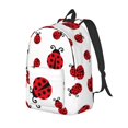 thumbnail image 1 of Easygdp Fly Flying Ladybug Mochila de Lona Resistente para Laptop, Compatible con Laptops de 15 a 17 pulgadas, Ideal para Escuela, Trabajo y Viajes-Small, 1 of 5