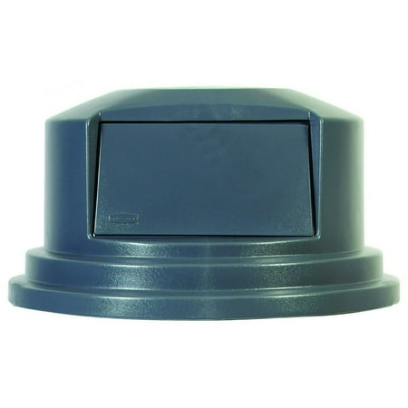 

Rubbermaid Commercial FG265788GRAY Round Dome Top Receptacle (Gray) for 27-1/4 in. Brute Containers