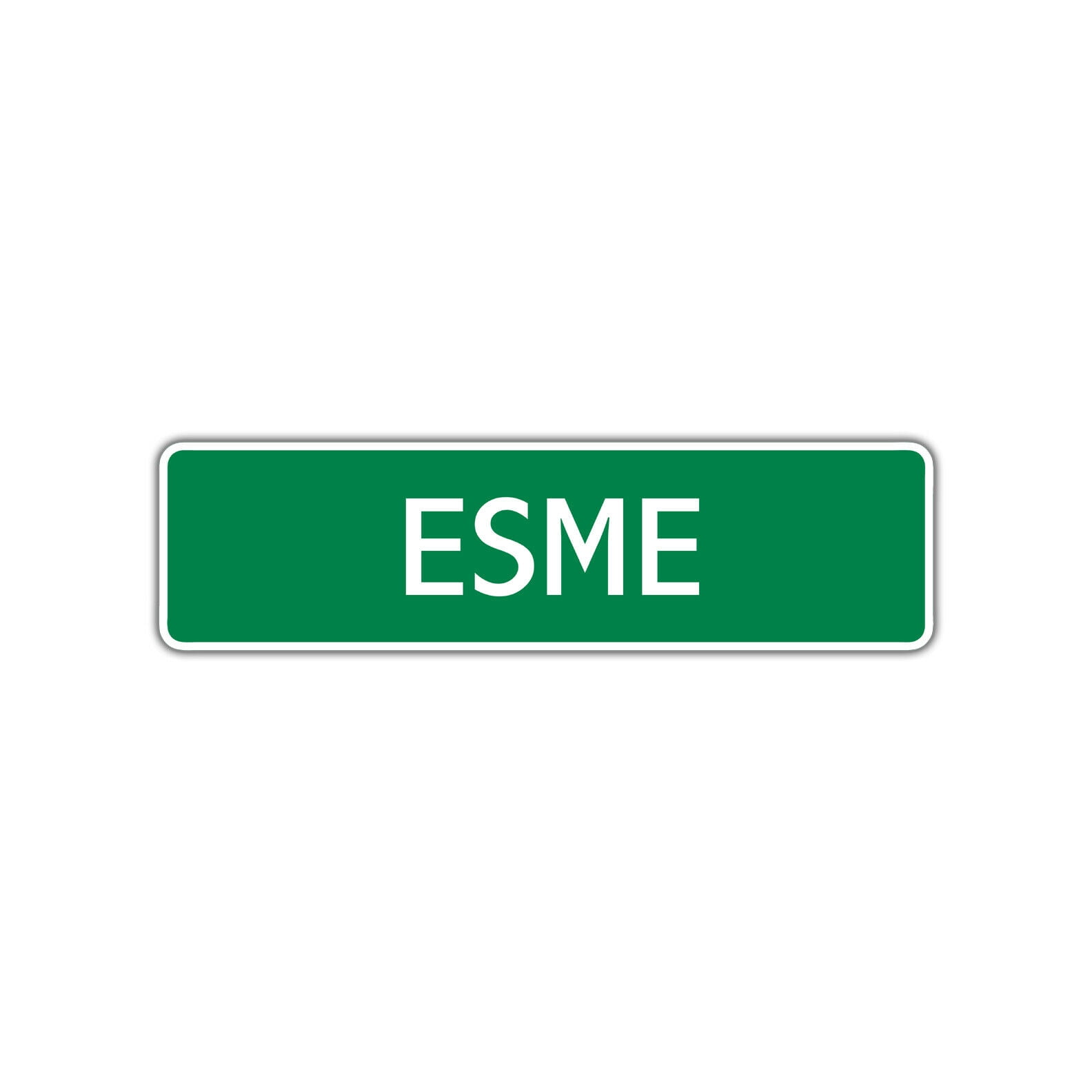 Esme Girls Children Name Decoration Label Indoor Outdoor Unique Wall