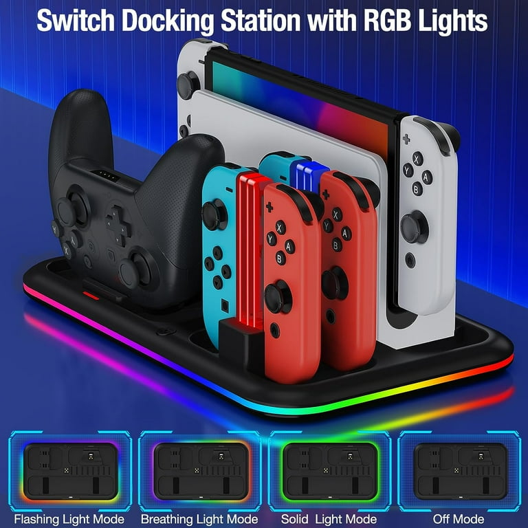 Docking Station Switch Charging Light Controller Charging Base