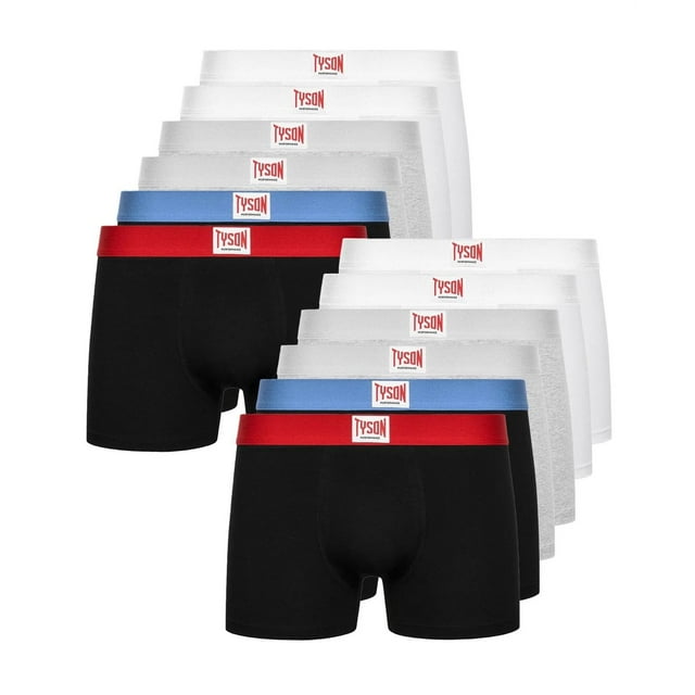 Tyson Boxeurs Unis pour Hommes (Lot de 12)