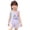 B-Purple, variant on MuXiKeJi Clothes Girls Swimsuit One Piece Bathing Suit Ribbed Adjustable Straps Swimwear with Chest Pad Size 7-16Y