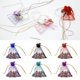 thumbnail image 5 of Bolsa de organza Uxcell, bolsas de malla transparente con estrellas y luna, bolsas de regalo con cordón, bolsas de favor para fiestas al por mayor, fundas para joyas blancas y doradas de 3.5" x 5", 5 of 6