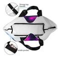 thumbnail image 4 of Balery Neon Toy Cat Reflections Bolsa Tote Estilo Estético con Cremalleras, Bolsa de Hombro, Bolsa de Compras Grande y Plegable, 4 of 8