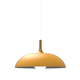 thumbnail image 1 of Lampara De Techo Colgante Macaron Retro Con Madera 35 Cm de Diámetro ilios innova  Amarillo, 1 of 8