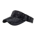 thumbnail image 1 of GDREDA Baseball Cap Fashion Women Leopard Print Sun Baseball Visor Cap Black,One Size, 1 of 4