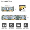 thumbnail image 3 of Yayeee Faucet Mat for Kitchen Sink 30" Diatomite Long Splash Guard Pad, Colorful Leaves, 3 of 7