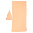 thumbnail image 2 of Ropa De Fotografía De Bebé, Manta De Fotografía De Bebé Muy Agradable A La Piel Para Fotografía De Niños OTVIAP Gorro Naranja + Manta, 2 of 8