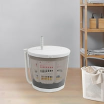 1 PCS 2 in 1 Manual Washing Machine, Compact Washer Spin Dryer, Hand Washer, 35*32cm/13.8*12.6in