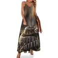 thumbnail image 2 of Rattlesnake Ready to Strike Sleeveless Dress dress dresses elegant women's dresses sale, 2 of 6