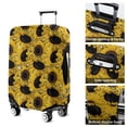 thumbnail image 5 of Yellow Sunflower Pattern Luggage Cover Fashion Suitcase Cover Baggage Covers Fit 25-28 Inch Luggage (Go Travel), 5 of 5