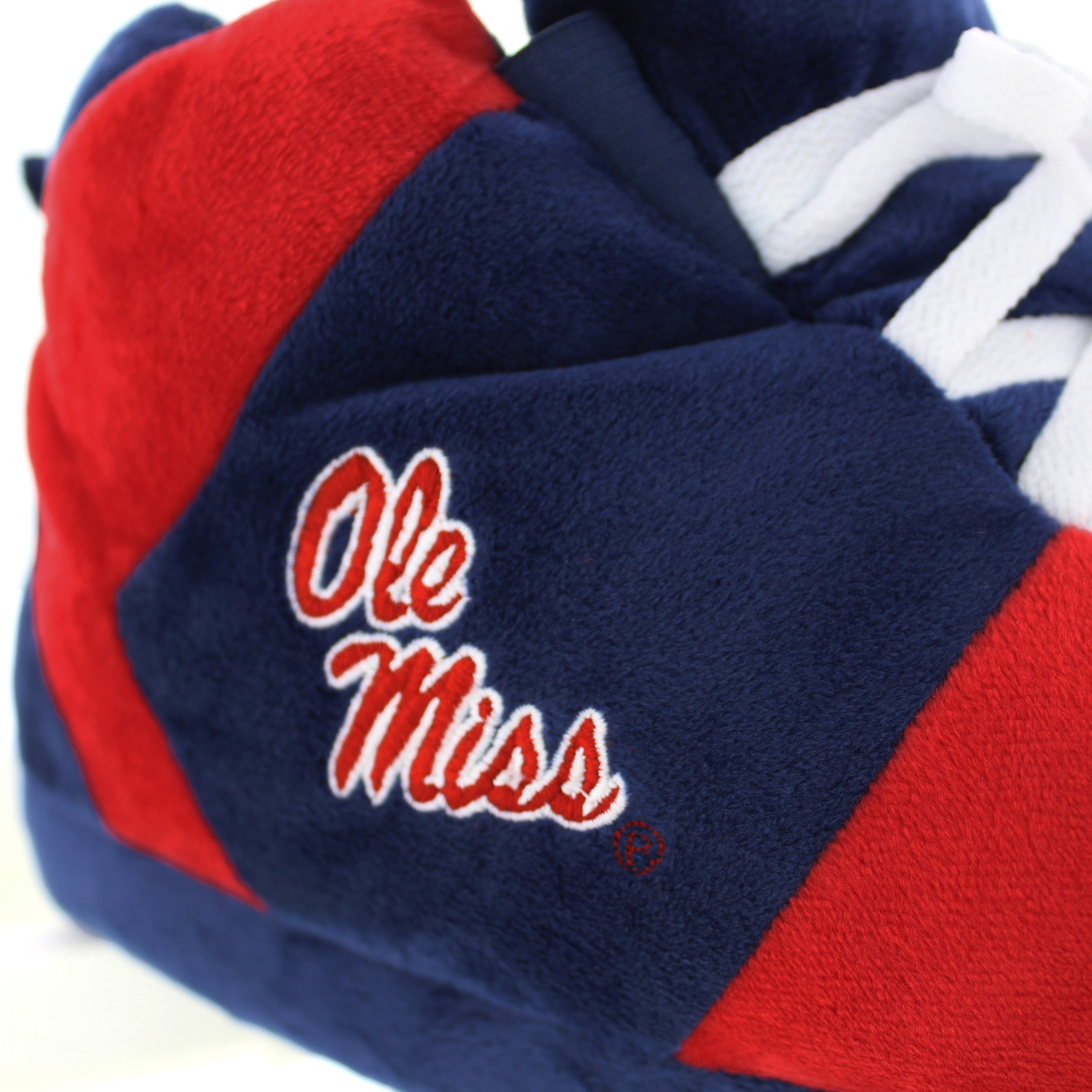 Ole Miss Rebels Original Comfy Feet Sneaker Slipper, Small