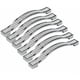 thumbnail image 1 of 2 paquetes de colador de fregadero de cocina, colector de alimentos de 4,5 pulgadas de diámetro, borde ancho perfecto para la mayoría de los desagües del fregadero, orificios de microperfora, 1 of 4