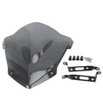 thumbnail image 1 of Motorcycle Windscreen Light Gray Sport Style Add On Windshield Fits for YAMAHA MT-07 / FZ-07 2018-2020, 1 of 3