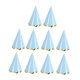thumbnail image 3 of 10 sombreros de cumpleaños para adultos, sombreros cónicos con banda elástica, artículos para fiestas de cumpleaños de hombres y mujeres, accesorios Azul claro, 3 of 8