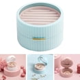 thumbnail image 1 of fastboy Exquisite Jewelry Box for Rings Earrings and Necklaces Ornate Organizer Case Blue 10 x 9.2 x 5.7cm 5Set, 1 of 6
