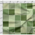 thumbnail image 2 of Soimoi Texture Print, Silk Fabric, Decor Sewing Fabric By The Yard 42 Inch Wide,Decorative Fabric For Shirts, Suits, Ties, Green, 2 of 5