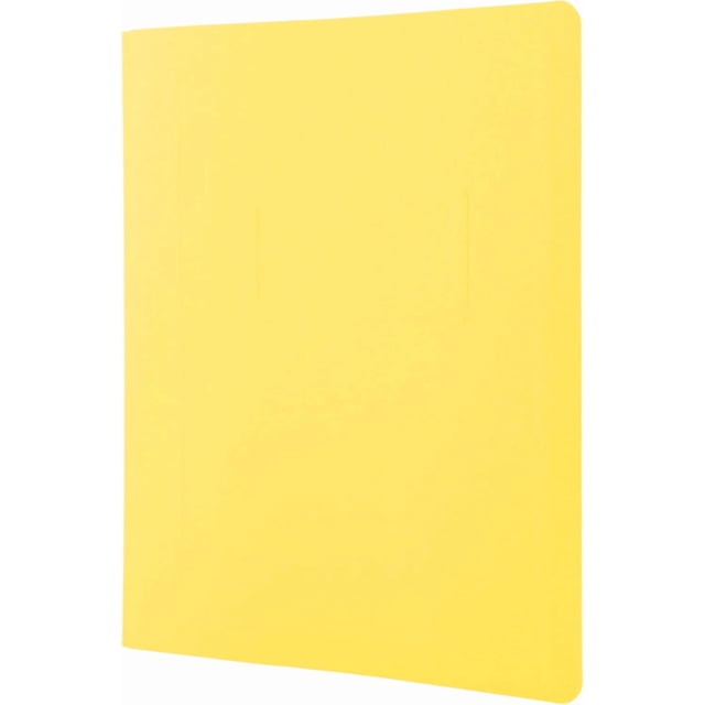 Hilroy Couverture de Rapport à 3 Broches, 8-1/2” x 11”, Jaune, 25 par Paquet