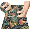 thumbnail image 4 of Coolnut Mushroom Leaves Bathroom Rug Mat Ultra Soft Non Slip and Absorbent Plush Rugs Washable Quick Dry Bath Rugs 39 x 20 Inches Home Decor, 4 of 7