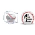 thumbnail image 2 of Reayehane Baseball Display Case Acrylic Baseball Holder Case Showcase Your Baseball Memorabilia (White ), 2 of 5