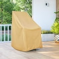 thumbnail image 2 of Porch & Den Steeplechase Weatherproof Rocking Chair Cover 45.25"H x 34.25"D x 27.25"W Honey, 2 of 5