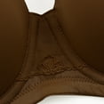 thumbnail image 6 of Wingslove Women's Strapless Push Up Bra Plus Size Full Figure Underwire Multiway Contour Bra, Chocolate 34DD, 6 of 8