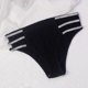 thumbnail image 4 of Tanga de mujer con purpurina, suave, con tiras y diamantes de imitación, sexy, de cintura media, con recortes, sin costuras, 4 of 7