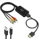 thumbnail image 1 of AV to -Compatible Video Converter 1080P RCA Cable Video Adapter Cable Audio -Compatible Converter, 1 of 5