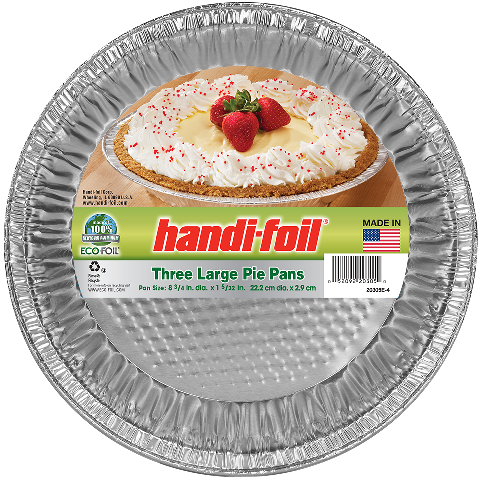 HandiFoil Large Pie Pans, 3 Piece