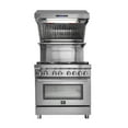 thumbnail image 4 of Forno FRHWM502936 36 inch Savona Stainless 1200 CFM Wall Mount Range Hood, 4 of 4