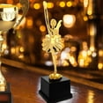 thumbnail image 4 of MLINS Dance Gold Trophy Ballet Trophy Dance Competition Prize Award For Dance Competition Plastic Winner Trophy For Sports Events, 4 of 8