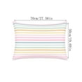 thumbnail image 5 of Decorative Soft Polyester Pillow Cover for Sofa Bed and Living Room - 27.56x19.69 inches, 5 of 5