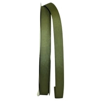 JAM Paper All Occasion Moss Green Polyester Grosgrain Ribbon, 3600" x 0.62"