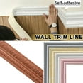 thumbnail image 2 of CAROOTU Wall Trim Line Skirting Border 3D Pattern Sticker Decoration Self Adhesive, 2 of 6