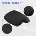 thumbnail image 4 of Unique Bargains 1Pcs Car Center Console Armrest Cover for Ford for Ranger 2019-2023 Arm Rest Cover Elbow Cushion Pad Black, 4 of 7