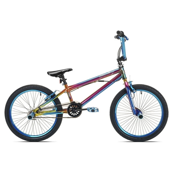 Kent Bicycles 20-inch Girl's Fantasy BMX Child Bicycle, Multicolor Iridescent