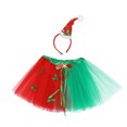 thumbnail image 1 of KAKOWELY 1 juego de diadema y falda tutú para disfraz de Navidad, decoración para fiestas infantiles (colores surtidos), 1 of 4